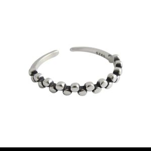 NEW 925 Silver Trendy Stackable Adjustable Rings